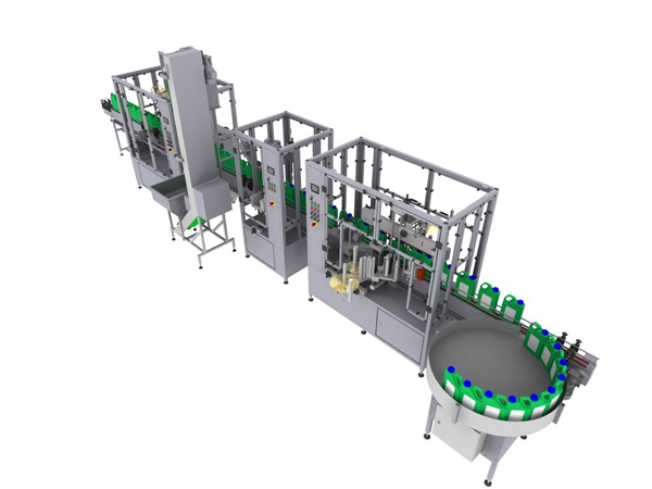 潤滑油灌裝生產線